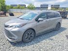 2021 Toyota Sienna Platinum 7-passenger Gray vin: 5TDESKFC9TS243188