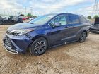 2025 Toyota Sienna Platinum 7-passenger Blue vin: 5TDESKFCXSS219366