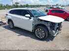 2023 Toyota Highlander Hybrid Platinum Белый vin: 5TDFARAH7PS021838