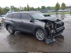 2022 Toyota Highlander Platinum Gray vin: 5TDFZRBH6NS232744