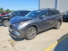 2021 Toyota Highlander Platinum Серый vin: 5TDFZRBH9MS143085