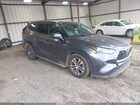 2021 Toyota Highlander Xle Серый vin: 5TDGZRAH2MS031640