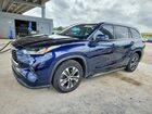 2021 Toyota Highlander Xle Blue vin: 5TDGZRAH4MS531217