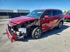 2021 Toyota Highlander Xle Red vin: 5TDGZRAH7MS080185