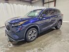 2021 Toyota Highlander Xle Blue vin: 5TDGZRBH0MS063615