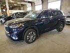 2021 Toyota Highlander Xle Blue vin: 5TDGZRBH7MS525846