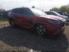 2021 Toyota Highlander Xle Красный vin: 5TDGZRBHXMS138272