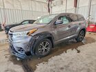 2016 Toyota Highlander Xle Gray vin: 5TDJKRFH2GS313655