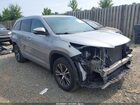 2016 Toyota Highlander Xle V6 Silver vin: 5TDJKRFH9GS332767