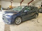 2025 Toyota Sienna Xle 7-passenger Blue vin: 5TDJSKFC8SS177374
