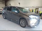 2021 Toyota Sienna Xle Серый vin: 5TDJSKFCXMS019847