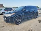 2017 Toyota Highlander Xle Черный vin: 5TDJZRFH0HS522485