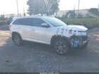 2019 Toyota Highlander Xle Белый vin: 5TDJZRFH0KS597050