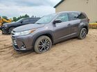 2018 Toyota Highlander Xle Gray vin: 5TDJZRFH1JS532139