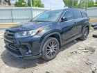 2017 Toyota Highlander Se Black vin: 5TDJZRFH3HS407394