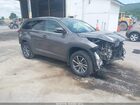 2017 Toyota Highlander Xle Gray vin: 5TDJZRFH3HS411106