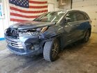 2017 Toyota Highlander Xle Blue vin: 5TDJZRFH4HS376320