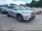 2018 Toyota Highlander Xle Silver vin: 5TDJZRFH5JS818060