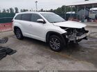 2017 Toyota Highlander Xle Белый vin: 5TDJZRFH6HS390056