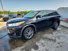 2017 Toyota Highlander Xle Black vin: 5TDJZRFH6HS409544