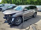 2017 Toyota Highlander Xle Gray vin: 5TDJZRFH7HS384685