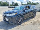 2018 Toyota Highlander Xle Black vin: 5TDJZRFH7JS531609