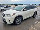 2017 Toyota Highlander Xle White vin: 5TDJZRFH9HS431327