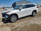 2023 Toyota Highlander Platinum White vin: 5TDKDRAH3PS509514