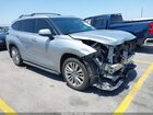 2023 Toyota Highlander Platinum Silver vin: 5TDKDRBH4PS515479
