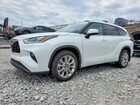 2025 Toyota Highlander Limited White vin: 5TDKDRBHXSS578076