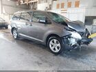 2016 Toyota Sienna Le 8 Passenger Gray vin: 5TDKK3DC5GS720569