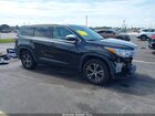 2016 Toyota Highlander Xle V6 Black vin: 5TDKKRFH3GS176388