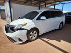 2019 Toyota Sienna Le White vin: 5TDKZ3DC3KS981655