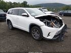 2018 Toyota Highlander Xle White vin: 5TDKZRFH5JS267245