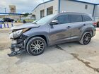2018 Toyota Highlander Se Gray vin: 5TDKZRFH8JS546141