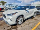 2020 Toyota Highlander Hybrid Limited White vin: 5TDXBRCH1LS006535