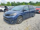 2019 Toyota Sienna Se 8-passenger Blue vin: 5TDXZ3DC3KS979006