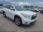 2016 Toyota Highlander Limited Platinum V6 Cream vin: 5TDYKRFH0GS186435