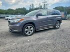 2021 Toyota Highlander Limited Platinum Серебряный vin: 5TDYKRFH3GS174800
