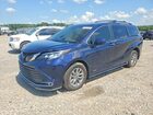 2021 Toyota Sienna Xle Blue vin: 5TDYRKEC0MS053131