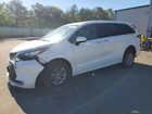 2021 Toyota Sienna Xle White vin: 5TDYRKEC4MS015448
