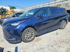 2022 Toyota Sienna Xle Blue vin: 5TDYRKEC5NS126589