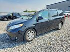 2017 Toyota Sienna Xle 8-passenger Black vin: 5TDYZ3DC2HS794183