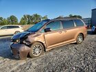 2020 Toyota Sienna Xle Premium 8-passenger Brown vin: 5TDYZ3DC2LS080188