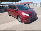 2018 Toyota Sienna Xle/xle Premium/limited/limited Premium Red vin: 5TDYZ3DC3JS917978