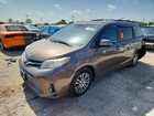 2018 Toyota Sienna Xle 8-passenger Brown vin: 5TDYZ3DC4JS903524