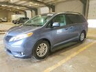 2017 Toyota Sienna Xle 8-passenger Blue vin: 5TDYZ3DC5HS772887