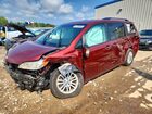 2017 Toyota Sienna Xle Premium 8-passenger Red vin: 5TDYZ3DC5HS808464