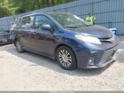 2018 Toyota Sienna Xle 8 Passenger Dark Blue vin: 5TDYZ3DC9JS960141