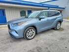 2020 Toyota Highlander Limited Blue vin: 5TDYZRAH1LS015612